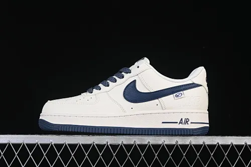 All categories Nk Air Force 1 Air Force series Nk Air Force 1 Low Air Force low-top Nike Air Force 1'07 Low Nike embossed off-white dark blue tree pattern Air Force 1 low-top casual sneakers SM6668-122